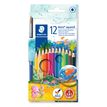 STAEDTLER Noris Club aquarell - Lápiz de colores al agua - colores surtidos (paquete de 12)