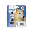 Epson T0968 - 11.4 ml - negro mate - original - blíster - cartucho de tinta - para Stylus Photo R2880