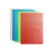 Oxford - Carpeta en forma de L - para A4 - capacidad: 25 hojas - blanco, azul, amarillo, rojo, verde (paquete de 100)
