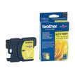 Brother LC1100Y - Amarillo - original - cartucho de tinta - para Brother DCP-185, 385, 395, 585, J715, MFC-490, 5490, 5890, 5895, 6890, 790, 795, 990, J615