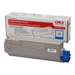 OKI - Cián - original - cartucho de tóner - para OKI MC560dn, MC560n; C5850dn, 5850n, 5950cdtn, 5950dn, 5950dtn, 5950n