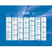 Quo Vadis - Bank calendar - 2019-2021 - 7 meses para ver - 180 x 135 mm - fecha