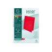 Exacompta Nature Future Bahia 220 - Carpeta con corte cuadrado - para A4 - capacidad: 200 hojas - colores variados (paquete de 10)