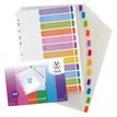 Viquel INTERCOLOR - Separador - 12 piezas - para A4 - con pestañas