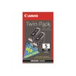 Canon PGI-5 Black Twin Pack - Paquete de 2 - negro - original - depósito de tinta - para PIXMA iP3500, iP4500, iP5300, MP510, MP520, MP610, MP810, MP960, MP970, MX700, MX850