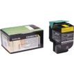 Lexmark - Amarillo - original - cartucho de tóner LCCP, LRP - para Lexmark C540, C543, C544, C546, X543, X544, X546, X548