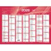 Quo Vadis - Bank calendar - 2019 - 7 meses para ver - 550 x 405 mm - fecha