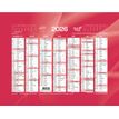 Quo Vadis - Bank calendar - 2019-2021 - 7 meses para ver - 180 x 135 mm - fecha