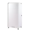 Simmob ORGA 140 Secretary Desk - Unidad de almacenamiento - móvil - 2 cajones - 5 baldas - melamine coated particle board, tarjeta de fibra de densidad media - blanco