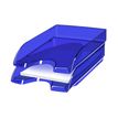 CepPro Happy - Bandeja carta - para 240 x 320 mm - capacidad: 450 hojas - transparente, azul eléctrico
