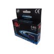 UPrint E-80C - 12 ml - Capacidad XL - cián - compatible - cartucho de tinta (alternativa para: Epson T0802) - para Epson Stylus Photo P50, PX650, PX660, PX710, PX720, PX730, PX800, PX810, PX820, PX830