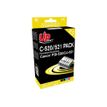 3584770881887-Cartouche compatible Canon PGI-520/CLI-521 - pack de 5 - noir x2, cyan, magenta, jaune - Up-P_79359349_2-1