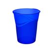 CEP CepPro Happy - Cesto de basura - 14 L - asas - polipropileno (PP) - azul eléctrico