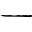 Uni PIN - Rotulador - permanente - negro - tinta de pigmento - 0.05 mm
