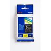 4977766052351-Brother TZe325 - Ruban d'étiquettes auto-adhésives - 1 rouleau (9 mm x 8 m) - fond noir 