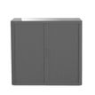 3660141929164-Armoire basse à rideaux EASY OFFICE - 110 x 104 x 41,5 cm - Corps, rideaux et poignée ant-P_79362557_1-0