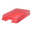 Esselte Europost - Bandeja carta - para A4 - capacidad: 370 hojas - rojo transparente