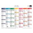 Quo Vadis Arc en Ciel - Bank calendar - 2019 - 7 meses para ver - 430 x 335 mm - fecha