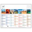 Quo Vadis FANTAISIE La Terre - Calendario - 2019 - 7 meses para ver - 430 x 335 mm - fecha