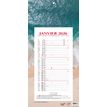 Quo Vadis Evasion - Calendario mensual - 2019 - mes en hoja - 160 x 335 mm - fecha