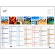 Quo Vadis FANTAISIE La Terre - Calendario - 2019 - 7 meses para ver - 430 x 335 mm - fecha
