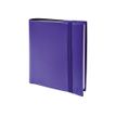 Quo Vadis Time & Life Medium Cassandra - Diario semanal - 2019 - vista de la semana - encuadernado de alambre - 160 x 160 mm - cuadrado - 160 páginas - papel blanco - tapa violeta - sintético, coated canvas