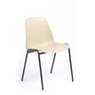 OfficePro CHARLOTTE - Silla - polipropileno - beige