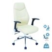 Demeyere Brontes - Silla - reposabrazos - forma de T - poliuretano - blanco