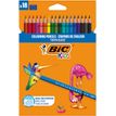 BIC KiDS Tropicolors 2 - Lápiz de color (paquete de 18)