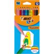BIC KiDS Tropicolors 2 - Lápiz de color (paquete de 12)