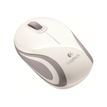 Logitech M187 - Ratón - óptico - inalámbrico - 2.4 GHz - receptor inalámbrico USB - blanco