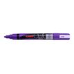 Uni Chalk PWE-5M - Marcador - no permanente - violeta - tinta pigmentada al agua - 1.8-2.5 mm - medio