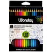 JPC - Lápiz de color - colores surtidos (paquete de 18)