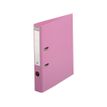 Exacompta - Archivaor de anillas - ancho de la espina: 50 mm - para A4 - capacidad: 400 hojas - rosa