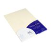 G.LALO Vergé de France - Marfil - A4 (210 x 297 mm) - 210 g/m² - 25 hoja(s) tarjetas de papel verjurado