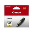 Canon CLI-551Y - 7 ml - amarillo - original - depósito de tinta - para PIXMA iP8750, iX6850, MG5550, MG5650, MG5655, MG6450, MG6650, MG7150, MG7550, MX725, MX925