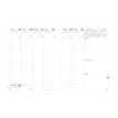 3371010335312-Agenda Toscana President avec répertoire - 1 semaine sur 2 pages - 21 x 27 cm - noir - Quo-P_79374423_4-1