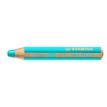 STABILO woody 3 in 1 - Lápiz de color - para cristal, piel, metal - azul cianina - 10 mm