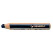 STABILO woody 3 in 1 - Lápiz de color - para cristal, piel, metal - negro - 10 mm