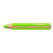 STABILO woody 3 in 1 - Lápiz de color - para cristal, piel, metal - verde hoja - 10 mm