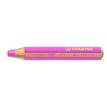 STABILO woody 3 in 1 - Lápiz de color - para cristal, piel, metal - rosa - 10 mm