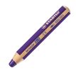 STABILO woody 3 in 1 - Lápiz de color - para cristal, piel, metal - violeta - 10 mm