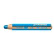 STABILO woody 3 in 1 - Lápiz de color - para cristal, piel, metal - azul - 10 mm