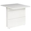 Gautier office Sunday - Mesa - rectangular - gris - blanco base