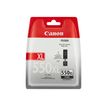 Canon PGI-550PGBK XL - 22 ml - Alto rendimiento - negro - original - depósito de tinta - para PIXMA iP8750, iX6850, MG5550, MG5650, MG5655, MG6450, MG6650, MG7150, MG7550, MX725, MX925