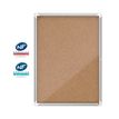 Nobo tablón de anuncios incorporado - 1000 x 752 mm - corcho