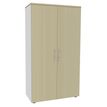 3253310174719-Armoire haute IDRA/DUAL - H180 x L80 x P47 - 2 portes - Corps blanc - Portes et dessus imit-P_79377067_1-0