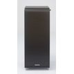 Simmob ORGA 110 - Unidad de almacenamiento - móvil - 3 cajones - 3 baldas - melamine coated particle board, tarjeta de fibra de densidad media - negro