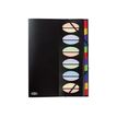 Oxford memphis - Carpeta clasificadora - 12 compartimentos - para A4 - negro