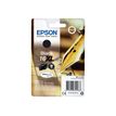 Epson 16XL - 12.9 ml - XL - negro - original - blíster - cartucho de tinta - para WorkForce WF-2010, 2510, 2520, 2530, 2540, 2630, 2650, 2660, 2750, 2760